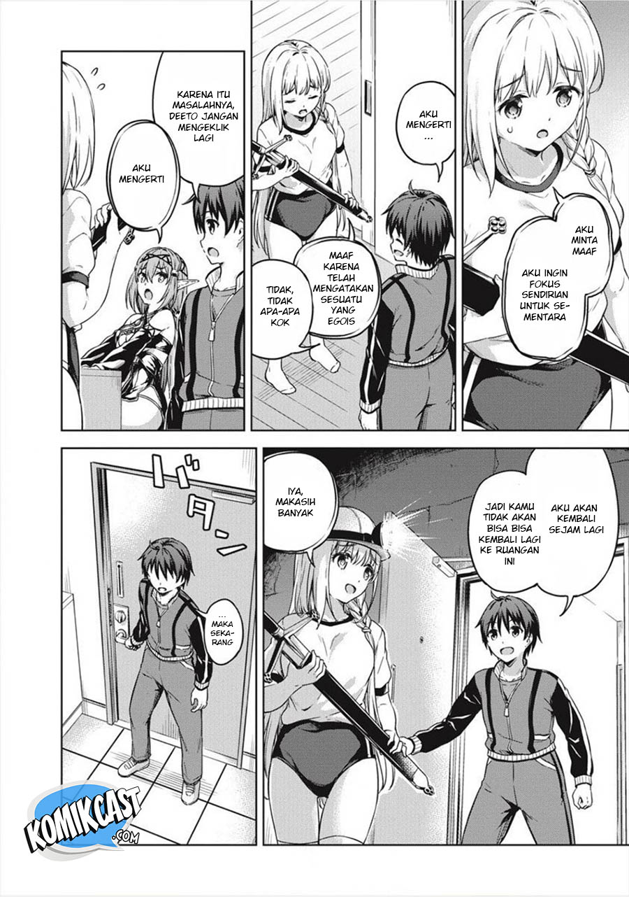 Boku no Heya ga Dungeon no Kyuukeijo ni Natteshimatta Ken Chapter 15 Bahasa Indonesia